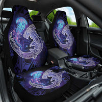 Polynesian Aumakua Car Seat Cover Jellyfish with Shark - Polynesian Pride