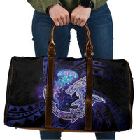 Polynesian Aumakua Travel Bag Jellyfish with Shark - Polynesian Pride