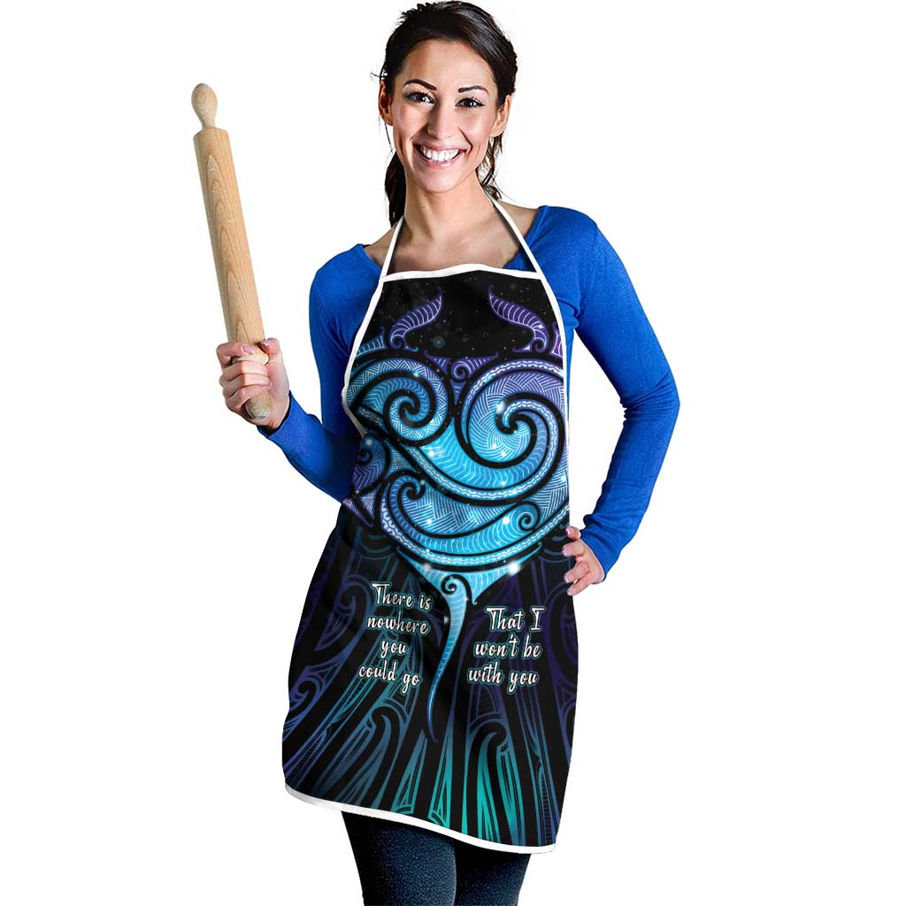 Aotearoa Maori Te Whai Rahi Apron Tala - Nowhere You Could Go That I Won't Be With You - Polynesian Pride