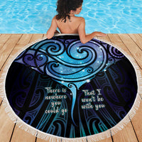 Aotearoa Maori Te Whai Rahi Beach Blanket Tala - Nowhere You Could Go That I Won't Be With You - Polynesian Pride