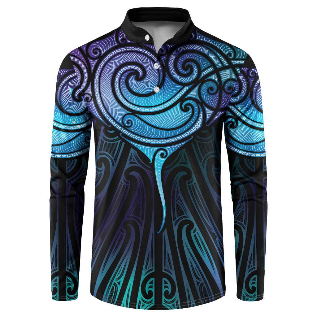 Aotearoa Maori Te Whai Rahi Button Sweatshirt Tala - Nowhere You Could Go That I Won't Be With You - Polynesian Pride