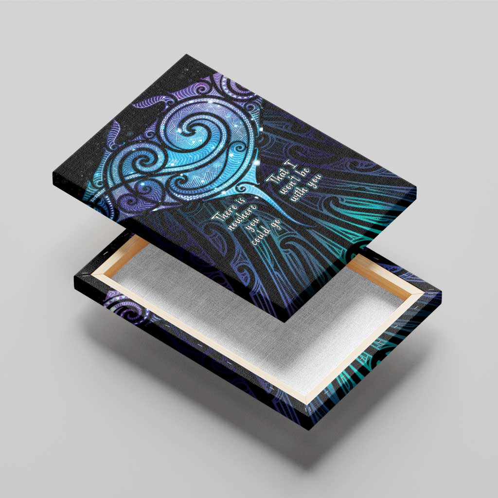 Aotearoa Maori Te Whai Rahi Canvas Wall Art Tala - Nowhere You Could Go That I Won't Be With You - Polynesian Pride