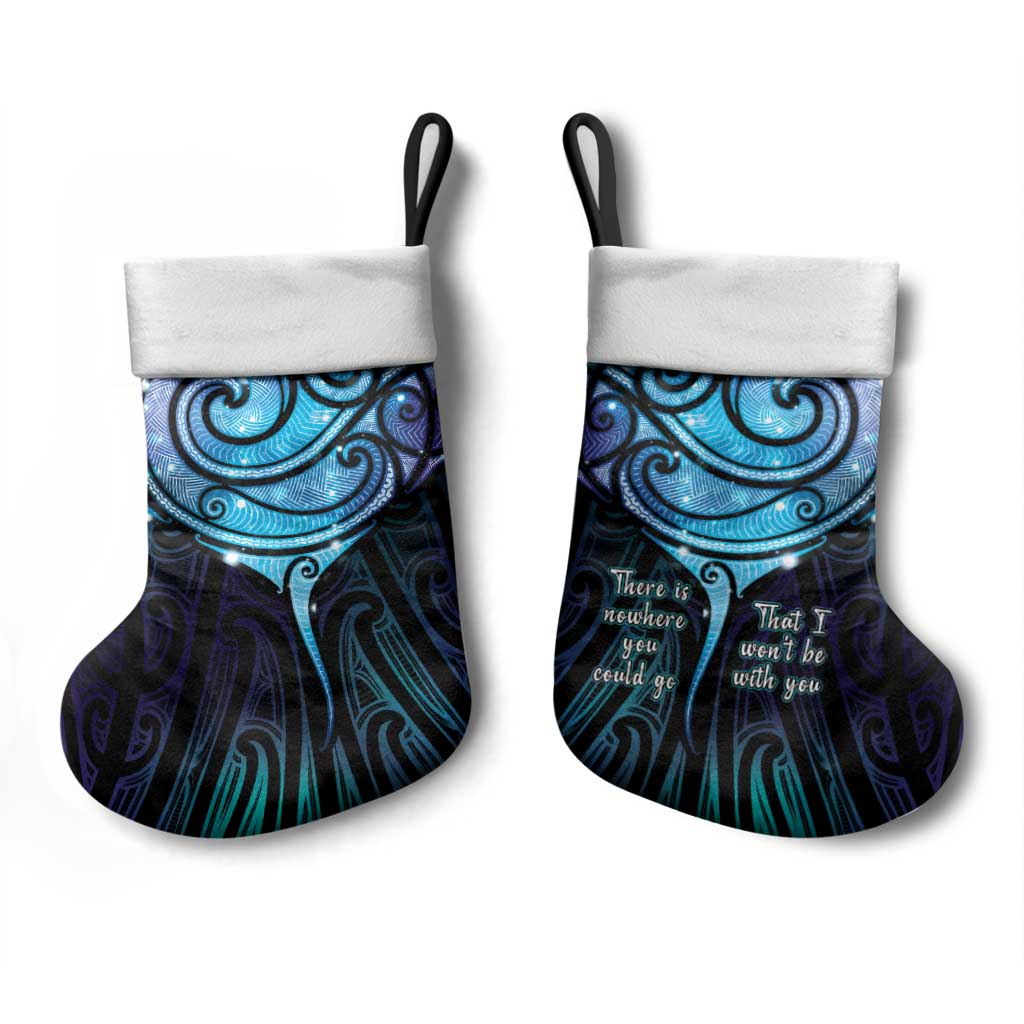 Aotearoa Maori Te Whai Rahi Christmas Stocking Tala - Nowhere You Could Go That I Won't Be With You - Polynesian Pride