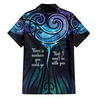 Aotearoa Maori Te Whai Rahi Family Matching Long Sleeve Bodycon Dress and Hawaiian Shirt Tala - Nowhere You Could Go That I Won't Be With You - Polynesian Pride