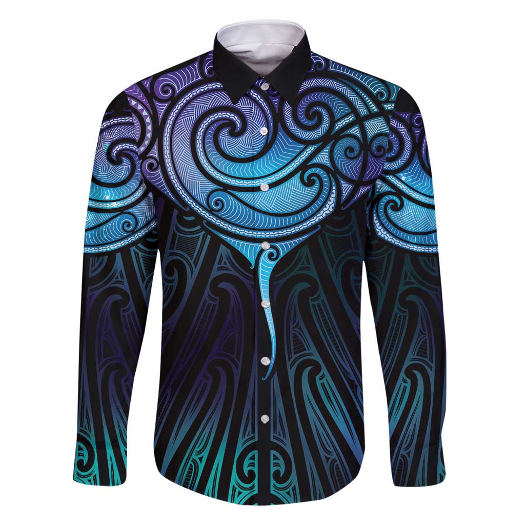 Aotearoa Maori Te Whai Rahi Family Matching Mermaid Dress and Hawaiian Shirt Tala - Nowhere You Could Go That I Won't Be With You - Polynesian Pride