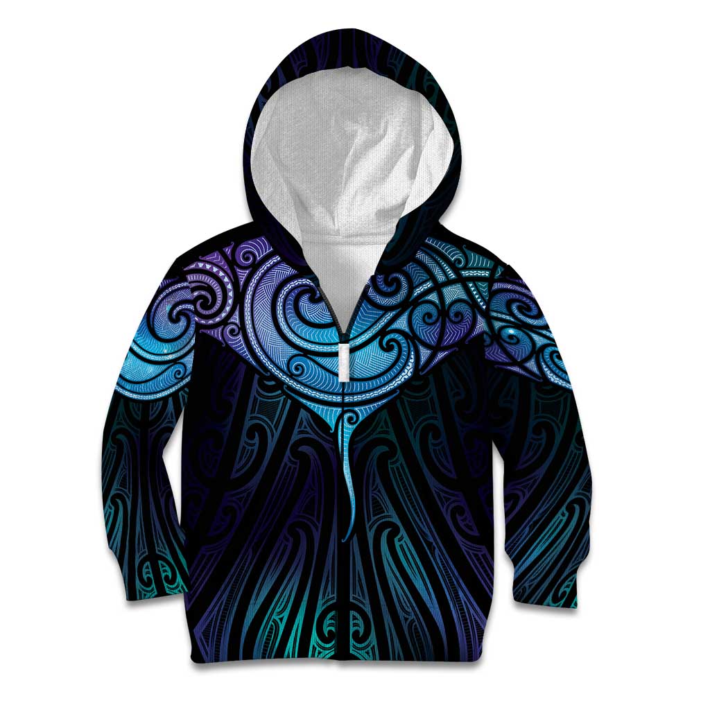 Aotearoa Maori Te Whai Rahi Kid Hoodie Tala - Nowhere You Could Go That I Won't Be With You - Polynesian Pride