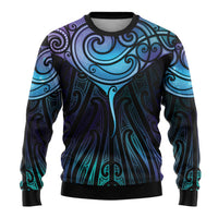 Aotearoa Maori Te Whai Rahi Ugly Christmas Sweater Tala - Nowhere You Could Go That I Won't Be With You - Polynesian Pride