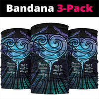 Aotearoa Maori Te Whai Rahi Neck Gaiter Tala - Nowhere You Could Go That I Won't Be With You - Polynesian Pride