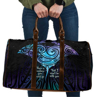 Aotearoa Maori Te Whai Rahi Travel Bag Tala - Nowhere You Could Go That I Won't Be With You - Polynesian Pride