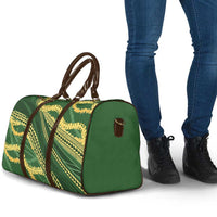 Polynesian Puakeniken Pikake Twisted Lei Travel Bag Emerald - Polynesian Pride