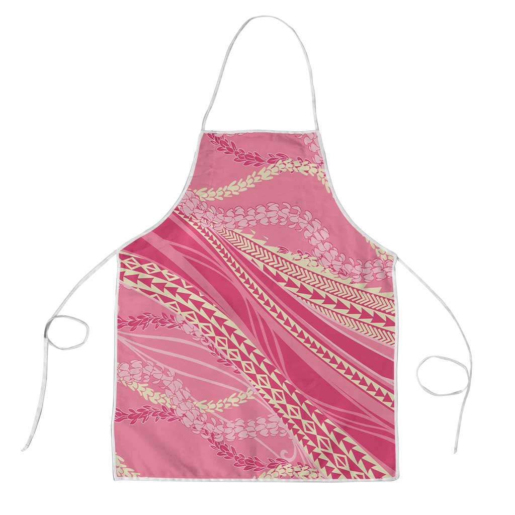 Polynesian Puakeniken Pikake Twisted Lei Apron Rose Pink - Polynesian Pride