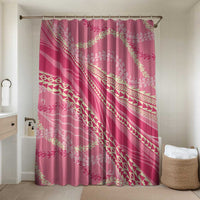 Polynesian Puakeniken Pikake Twisted Lei Bathroom Set Rose Pink - Polynesian Pride