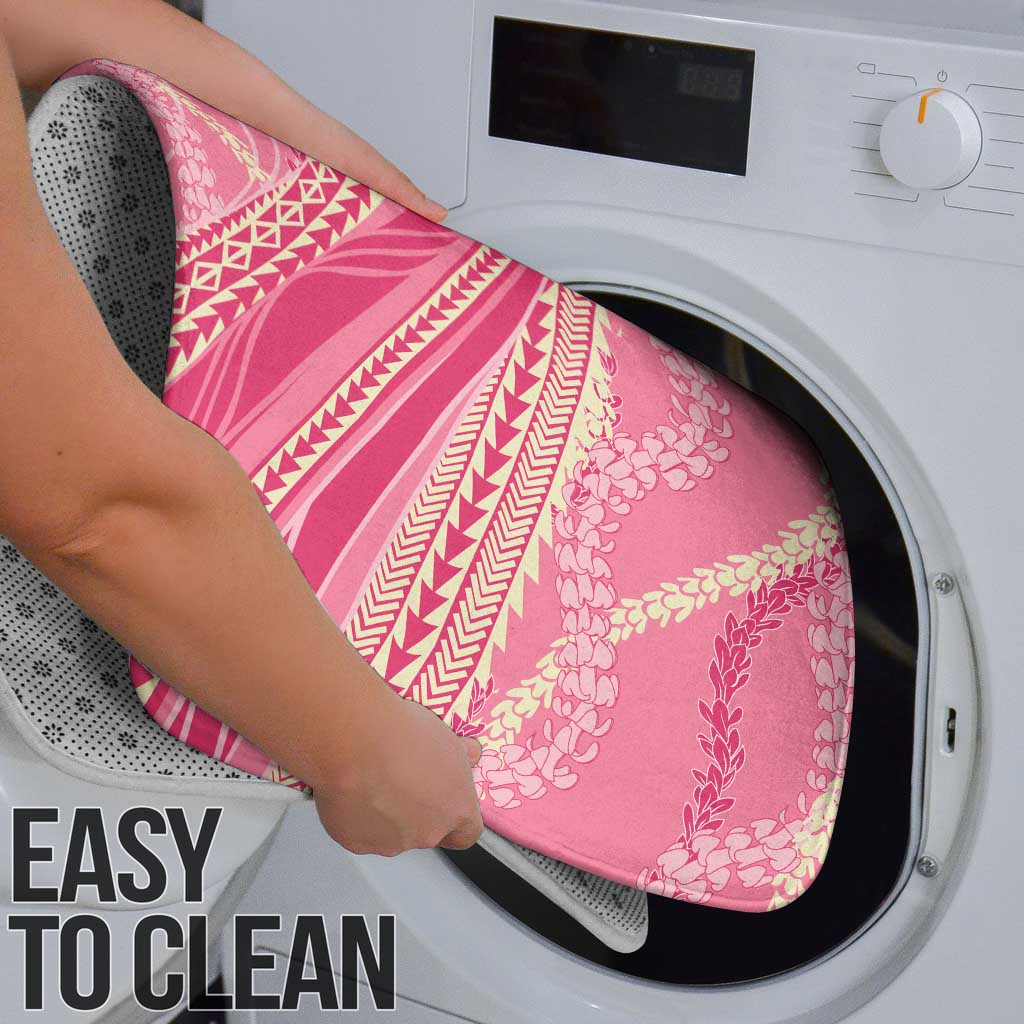 Polynesian Puakeniken Pikake Twisted Lei Bathroom Set Rose Pink - Polynesian Pride