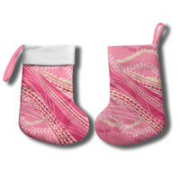 Polynesian Puakeniken Pikake Twisted Lei Christmas Stocking Rose Pink - Polynesian Pride
