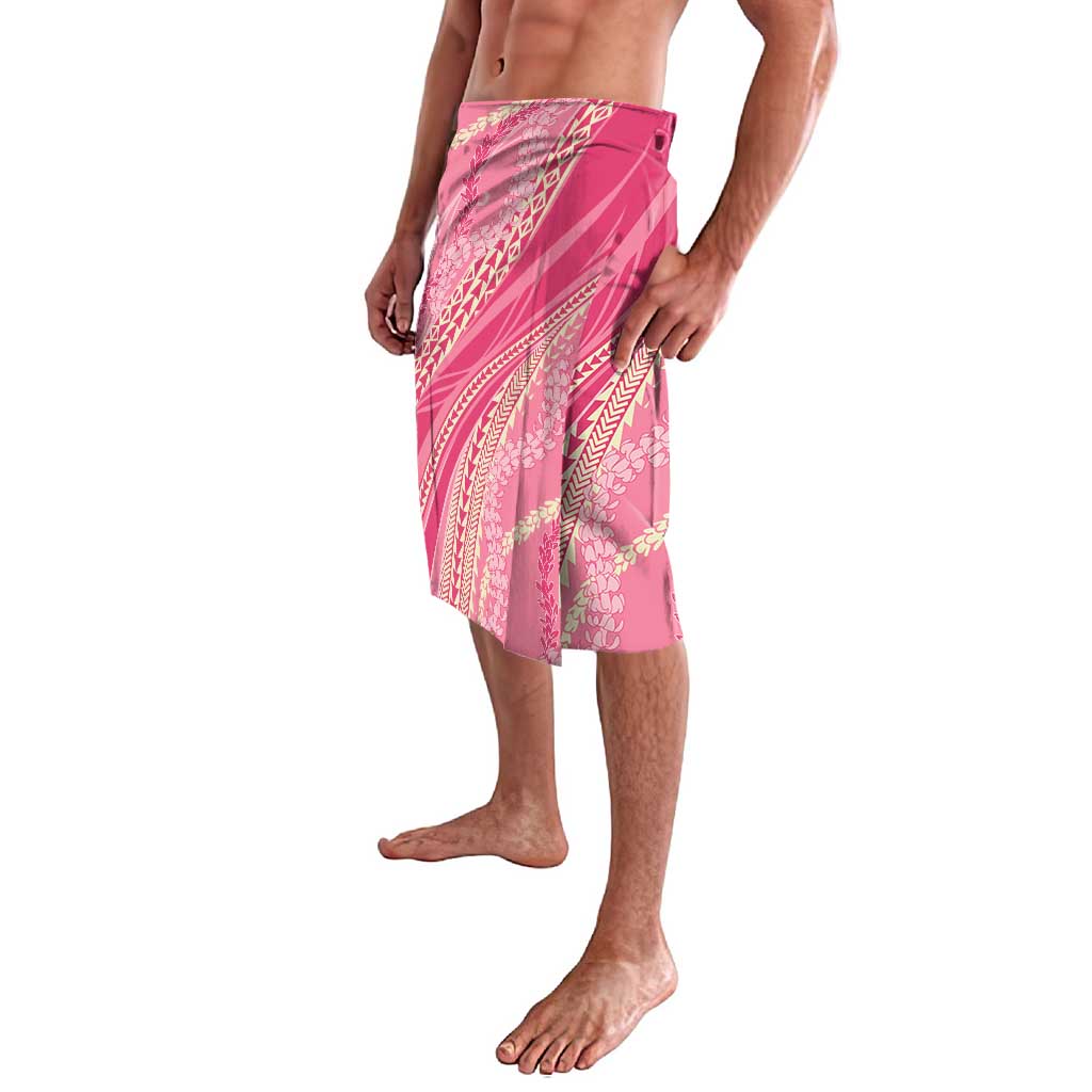 Polynesian Puakeniken Pikake Twisted Lei Lavalava Rose Pink - Polynesian Pride