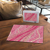 Polynesian Puakeniken Pikake Twisted Lei Puzzle Rose Pink - Polynesian Pride