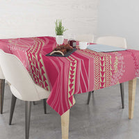 Polynesian Puakeniken Pikake Twisted Lei Tablecloth Rose Pink - Polynesian Pride