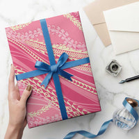 Polynesian Puakeniken Pikake Twisted Lei Wrapping Paper Rose Pink LT7 - Polynesian Pride
