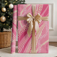 Polynesian Puakeniken Pikake Twisted Lei Wrapping Paper Rose Pink LT7 - Polynesian Pride