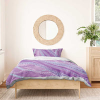 Polynesian Puakeniken Pikake Twisted Lei Bedding Set Amethys - Polynesian Pride