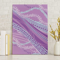 Polynesian Puakeniken Pikake Twisted Lei Canvas Wall Art Amethys - Polynesian Pride