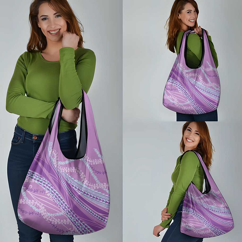 Polynesian Puakeniken Pikake Twisted Lei Grocery Bag Amethys - Polynesian Pride