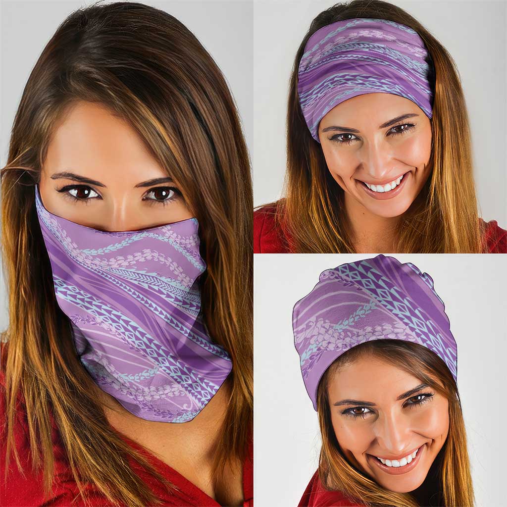 Polynesian Puakeniken Pikake Twisted Lei Neck Gaiter Amethys - Polynesian Pride