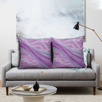 Polynesian Puakeniken Pikake Twisted Lei Pillow Cover Amethys - Polynesian Pride