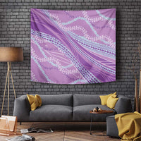 Polynesian Puakeniken Pikake Twisted Lei Tapestry Amethys - Polynesian Pride