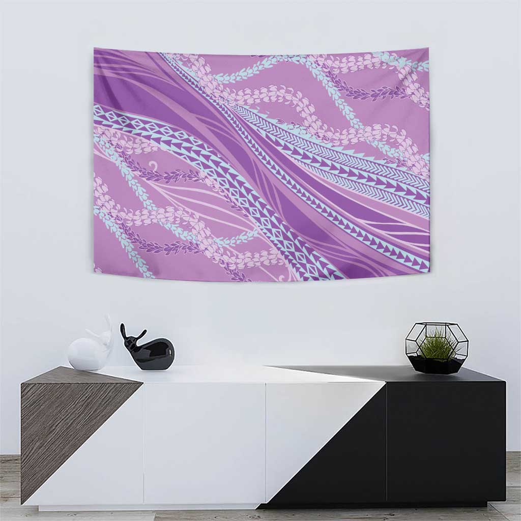 Polynesian Puakeniken Pikake Twisted Lei Tapestry Amethys - Polynesian Pride