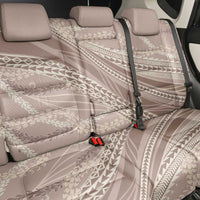 Polynesian Puakeniken Pikake Twisted Lei Back Car Seat Cover Beige - Polynesian Pride