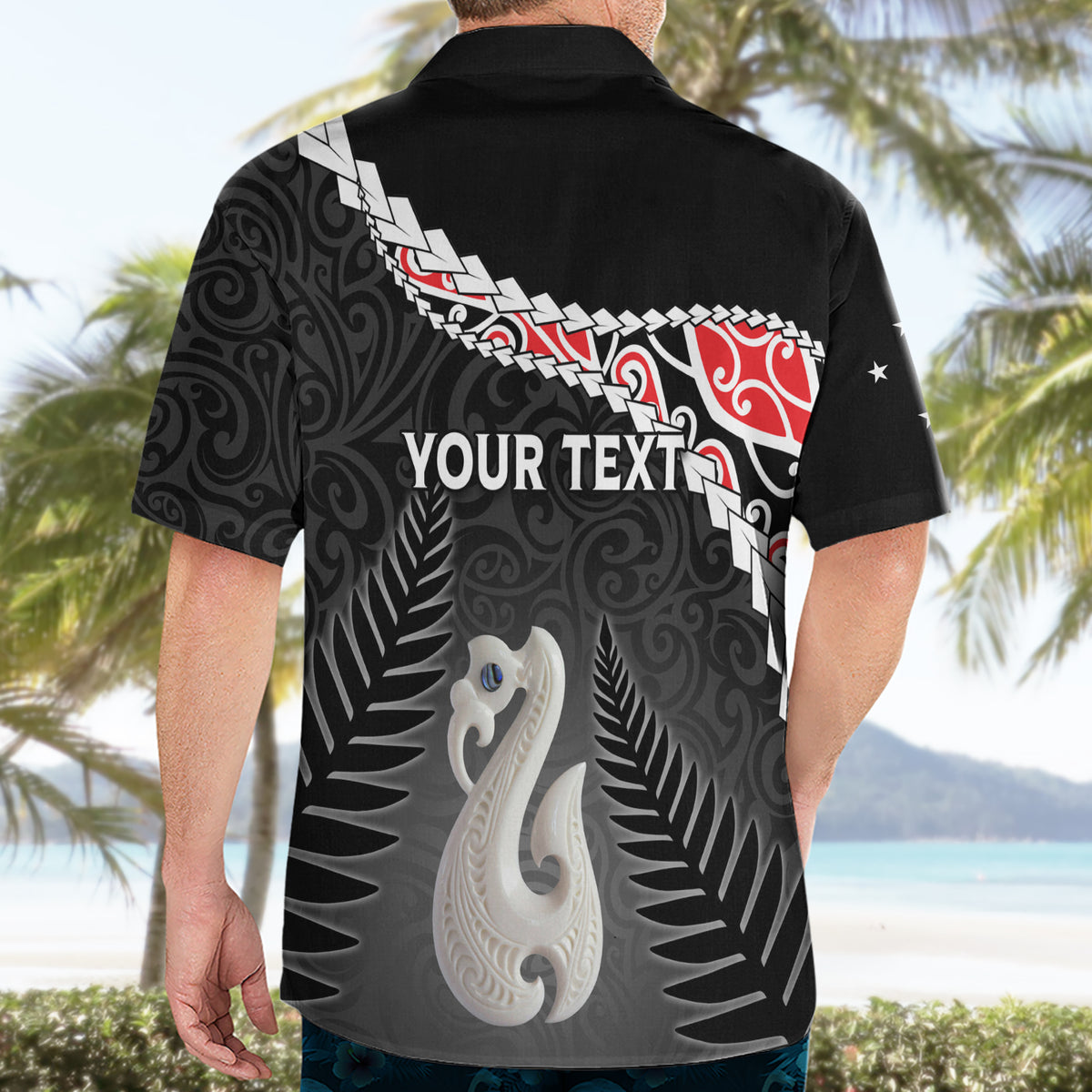 Personalised New Zealand Maori Hawaiian Shirt Manaia Mix Koru LT7 - Polynesian Pride