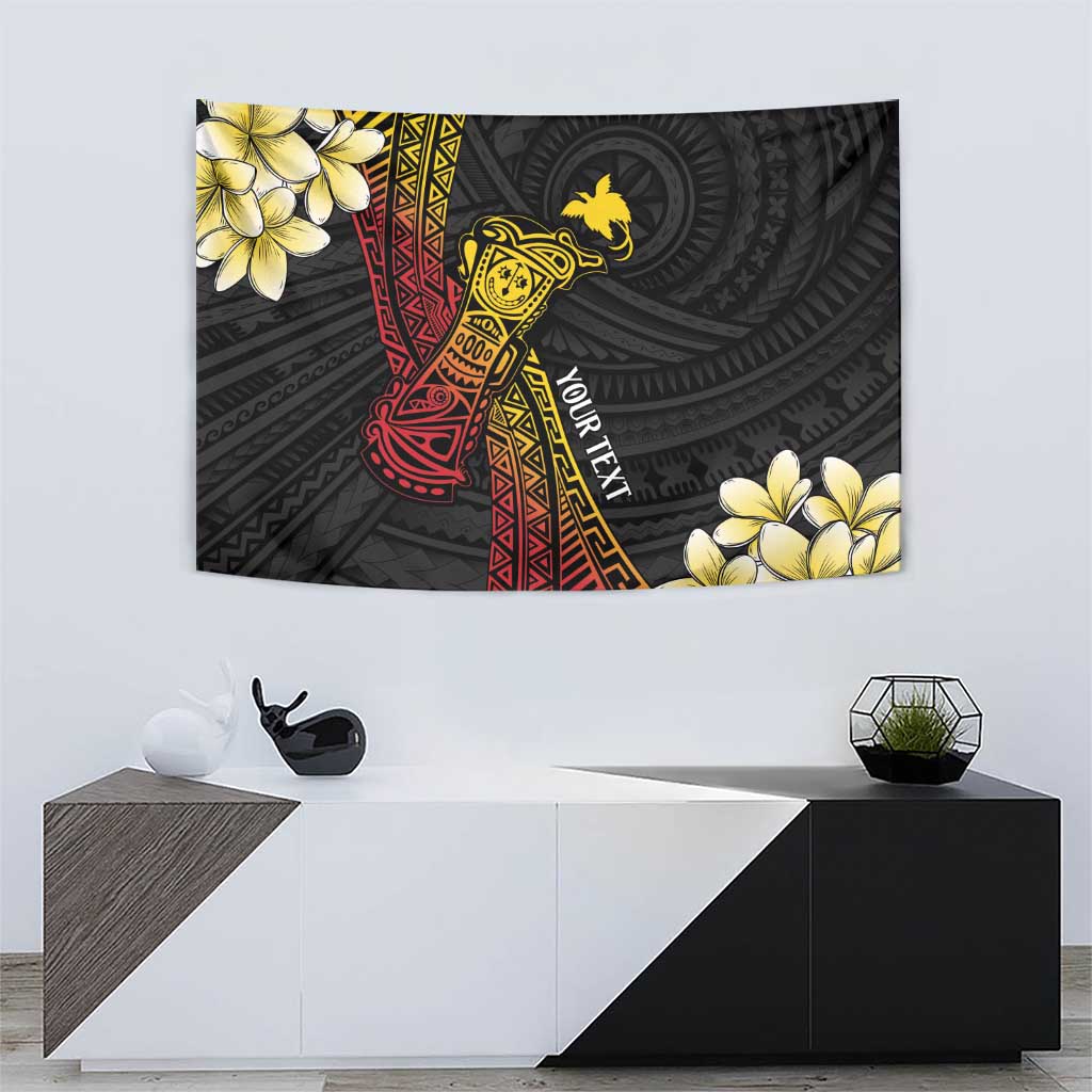Personalized Papua New Guinea Tapestry Kundu Drum Carving Motifs LT7 - Polynesian Pride