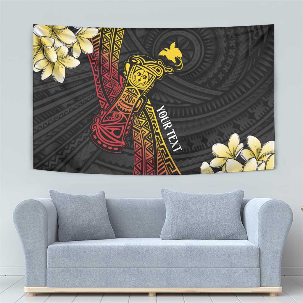 Personalized Papua New Guinea Tapestry Kundu Drum Carving Motifs LT7 - Polynesian Pride