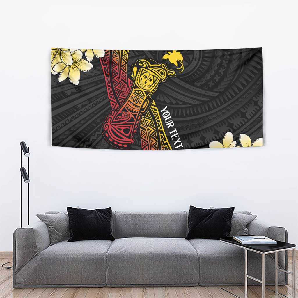 Personalized Papua New Guinea Tapestry Kundu Drum Carving Motifs LT7 - Polynesian Pride