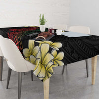 Personalized Papua New Guinea Tablecloth Kundu Drum Motifs - Sepik Colors