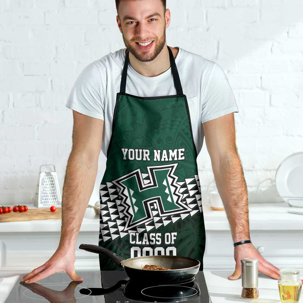 Hawaii Rainbow Warriors Alumni Custom Apron Kanaka Arrows Tropical Vibes