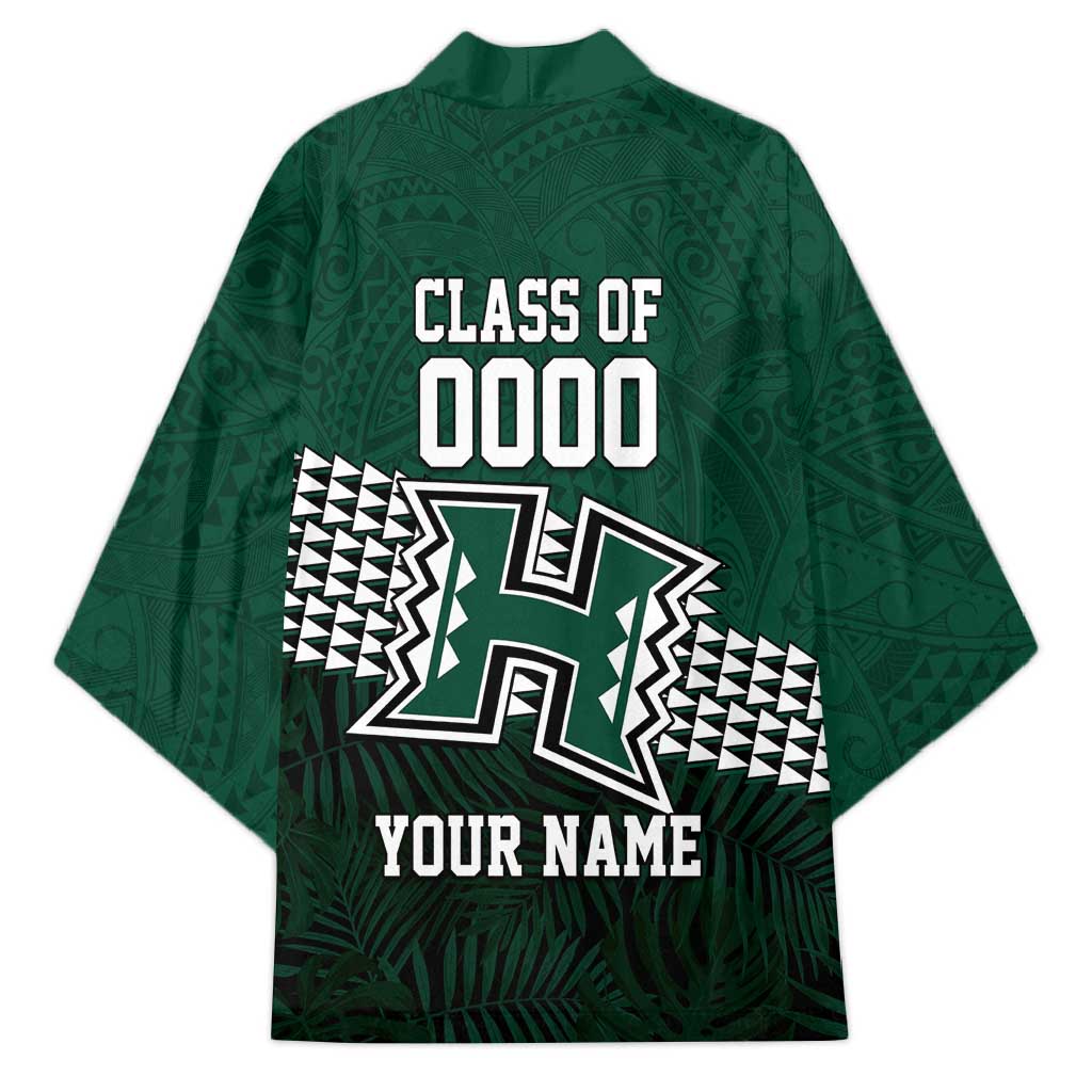 Hawaii Rainbow Warriors Alumni Custom Kimono Kanaka Arrows Tropical Vibes