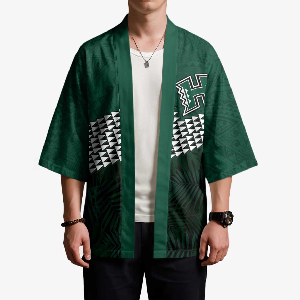Hawaii Rainbow Warriors Alumni Custom Kimono Kanaka Arrows Tropical Vibes