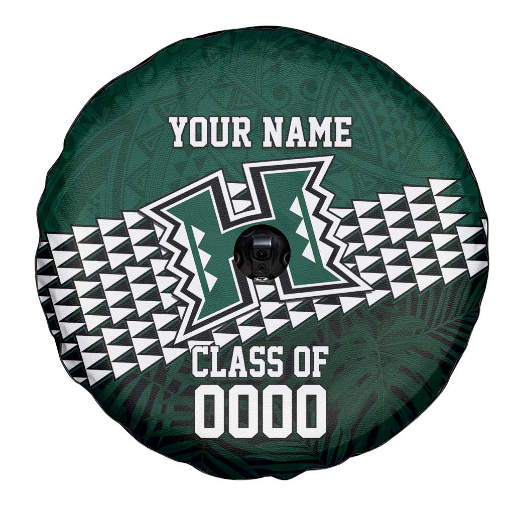 Hawaii Rainbow Warriors Alumni Custom Spare Tire Cover Kanaka Arrows Tropical Vibes