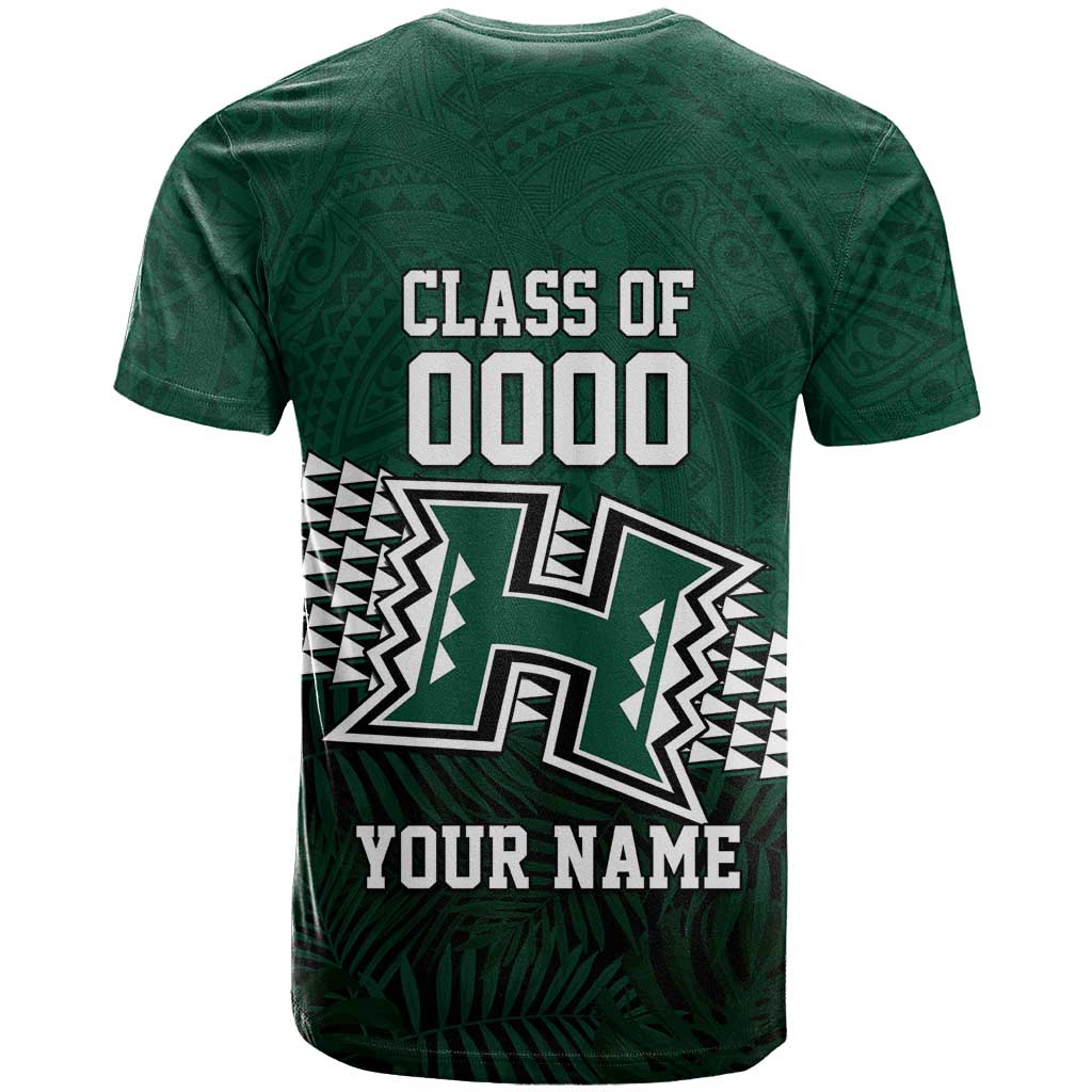 Hawaii Rainbow Warriors Alumni Custom T Shirt Kanaka Arrows Tropical Vibes