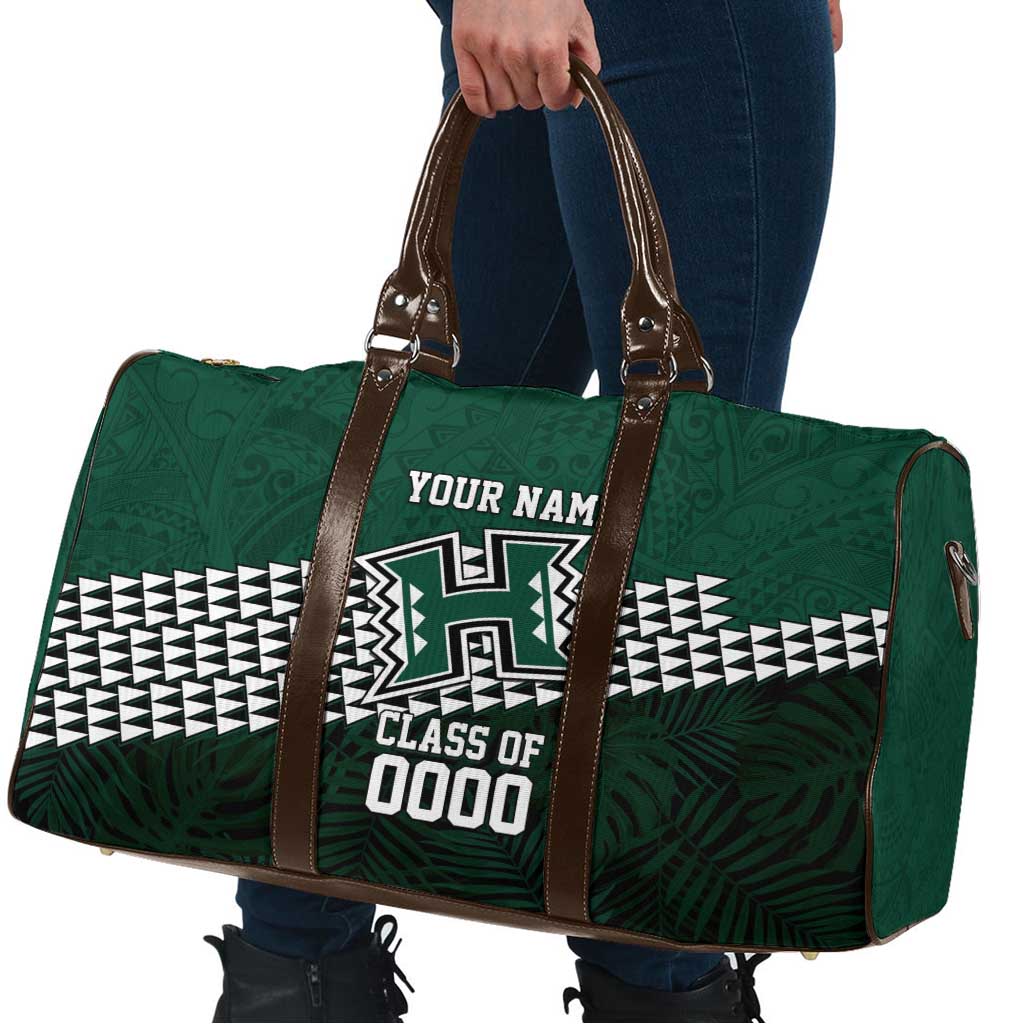 Hawaii Rainbow Warriors Alumni Custom Travel Bag Kanaka Arrows Tropical Vibes