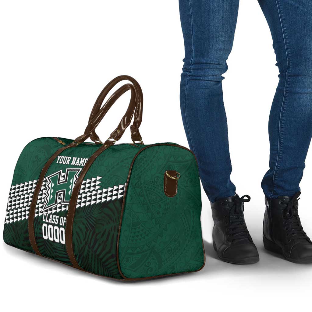 Hawaii Rainbow Warriors Alumni Custom Travel Bag Kanaka Arrows Tropical Vibes