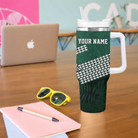 Hawaii Rainbow Warriors Alumni Custom Tumbler With Handle Kanaka Arrows Tropical Vibes