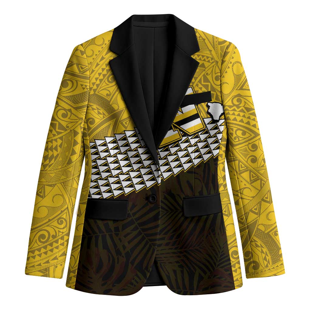 Hawaii Nanakuli High Alumni Custom Blazer Kanaka Arrows Tropical Vibes
