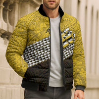 Hawaii Nanakuli High Alumni Custom Bomber Puffer Jacket Kanaka Arrows Tropical Vibes