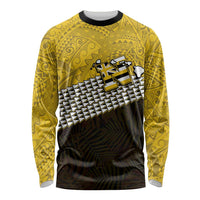 Hawaii Nanakuli High Alumni Custom Long Sleeve Shirt Kanaka Arrows Tropical Vibes