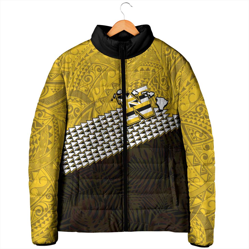 Hawaii Nanakuli High Alumni Custom Padded Jacket Kanaka Arrows Tropical Vibes