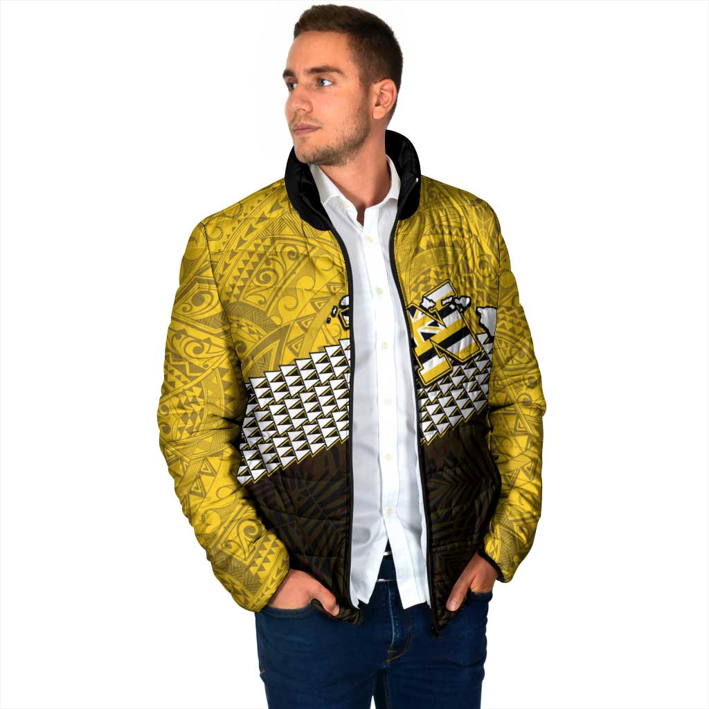 Hawaii Nanakuli High Alumni Custom Padded Jacket Kanaka Arrows Tropical Vibes