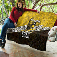 Hawaii Nanakuli High Alumni Custom Quilt Kanaka Arrows Tropical Vibes